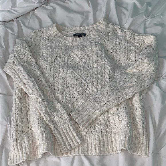 American Eagle Thick Cable Knit Sweater - Picture 1 of 1